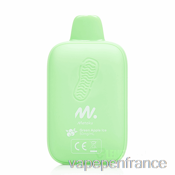 Metaku Moonwalk 9000 Stylo Jetable à Glace à La Pomme Verte
